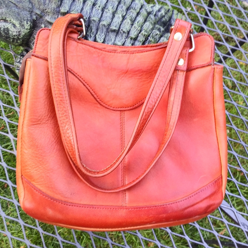 Vintage Berman's Leather shoulder bag